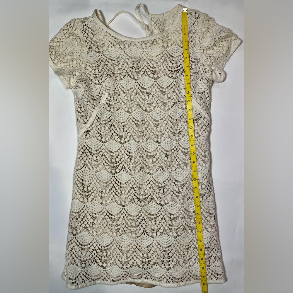 Cream Lace Dress
